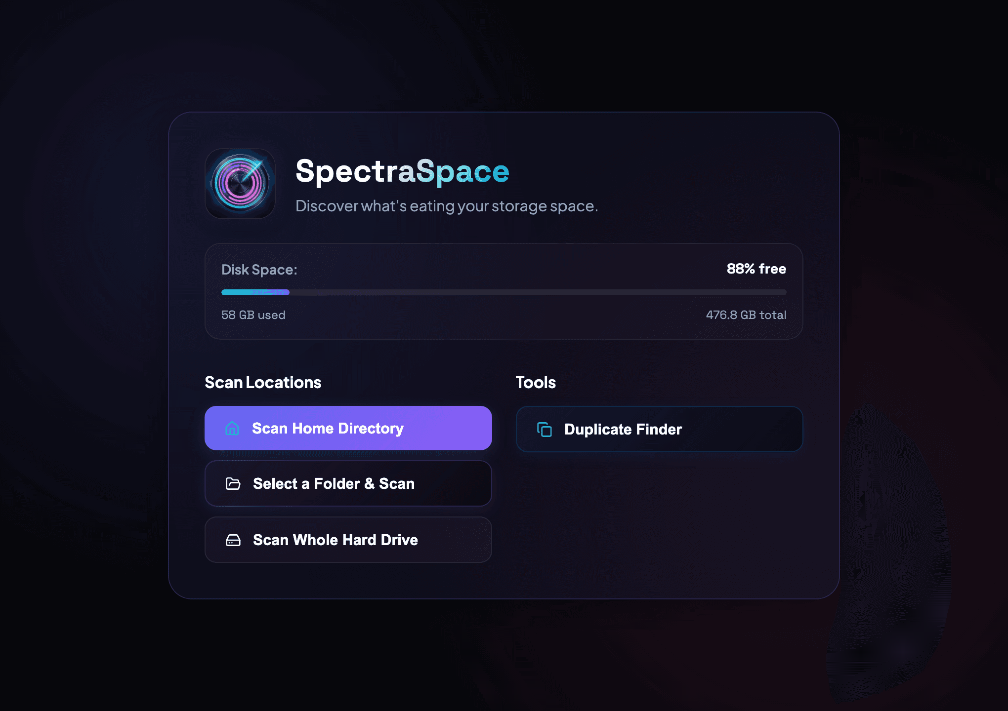 SpectraSpace Screenshot 1
