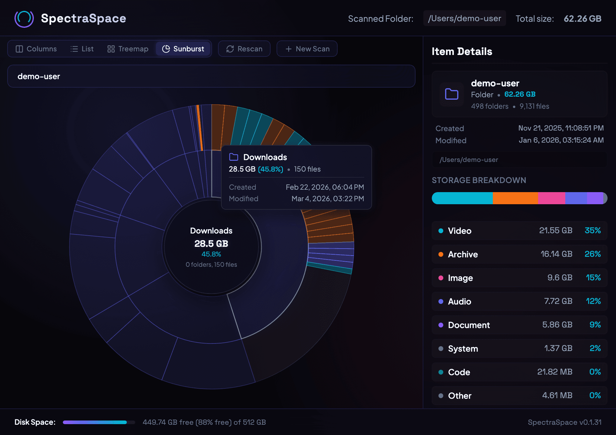 SpectraSpace Screenshot 5