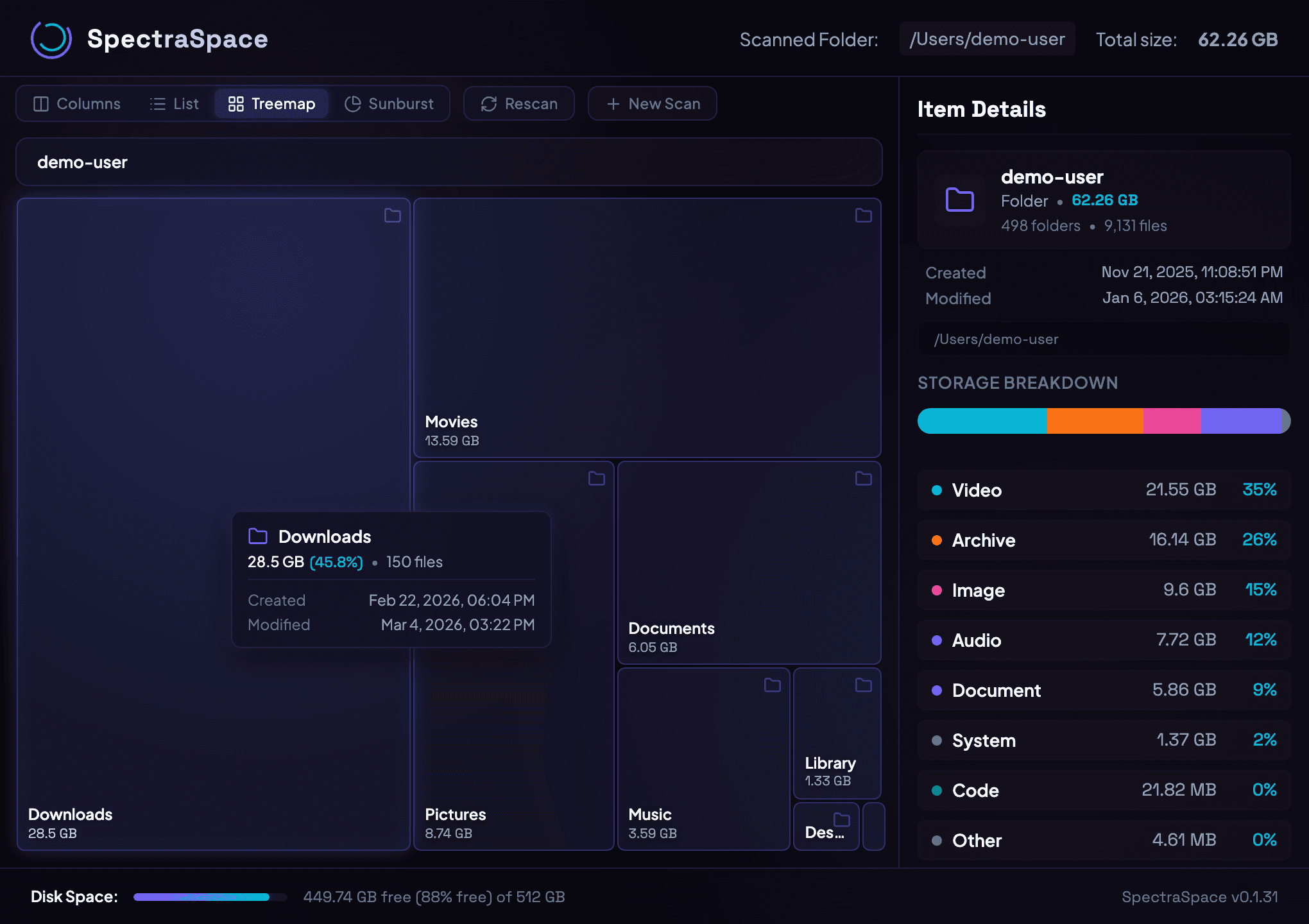 SpectraSpace Screenshot 4